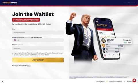 President Trump to launch a crypto wallet and trading app