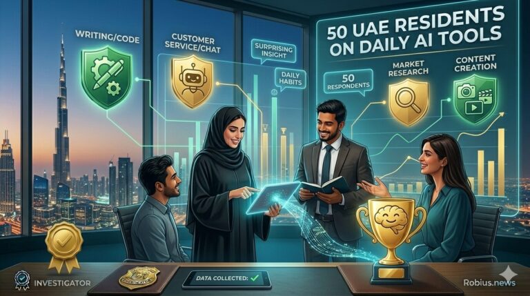 We Asked 50 UAE Residents How They Actually Use AI Tools Day to Day. The Answers Were Surprising.