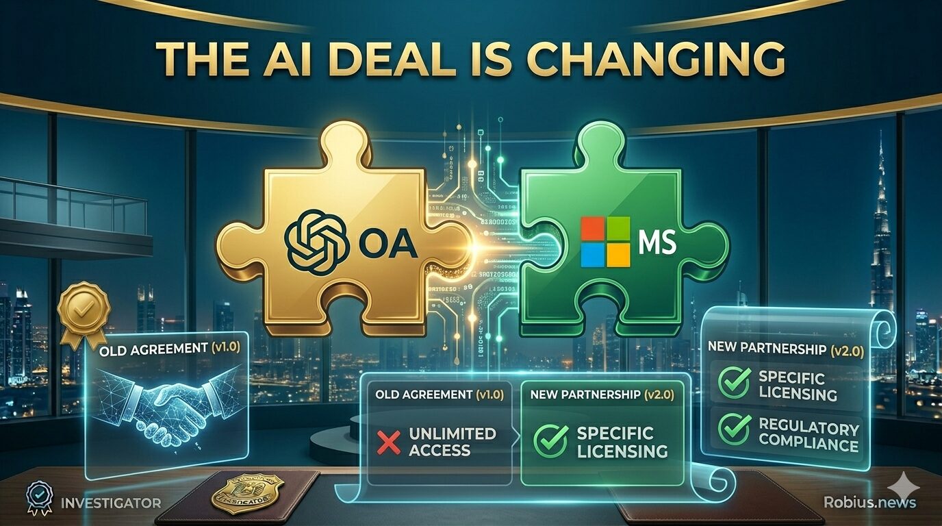 OpenAI and Microsoft Just Changed the Deal That Defined AI. Here Is What Actually Changed.