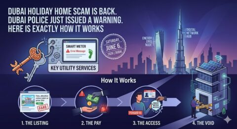 Dubai holiday home rental scam