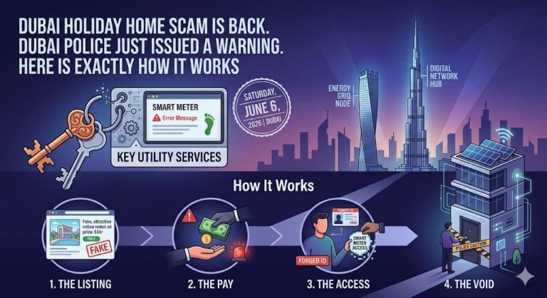 Dubai holiday home rental scam