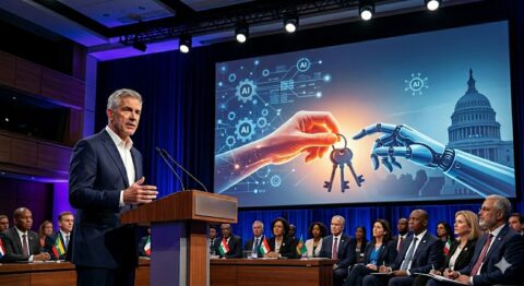 'Do Not Cede Your Responsibilities to AI Labs Like Mine.' The Men Building AI Just Told World Leaders Not to Trust Them.
