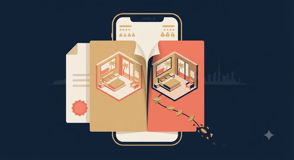 Dubai holiday home rental scam