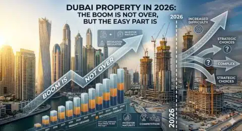 Dubai Property in 2026: The Boom Is Not Over, But the Easy Part Is