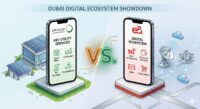 DEWA app vs e& app UAE 2026