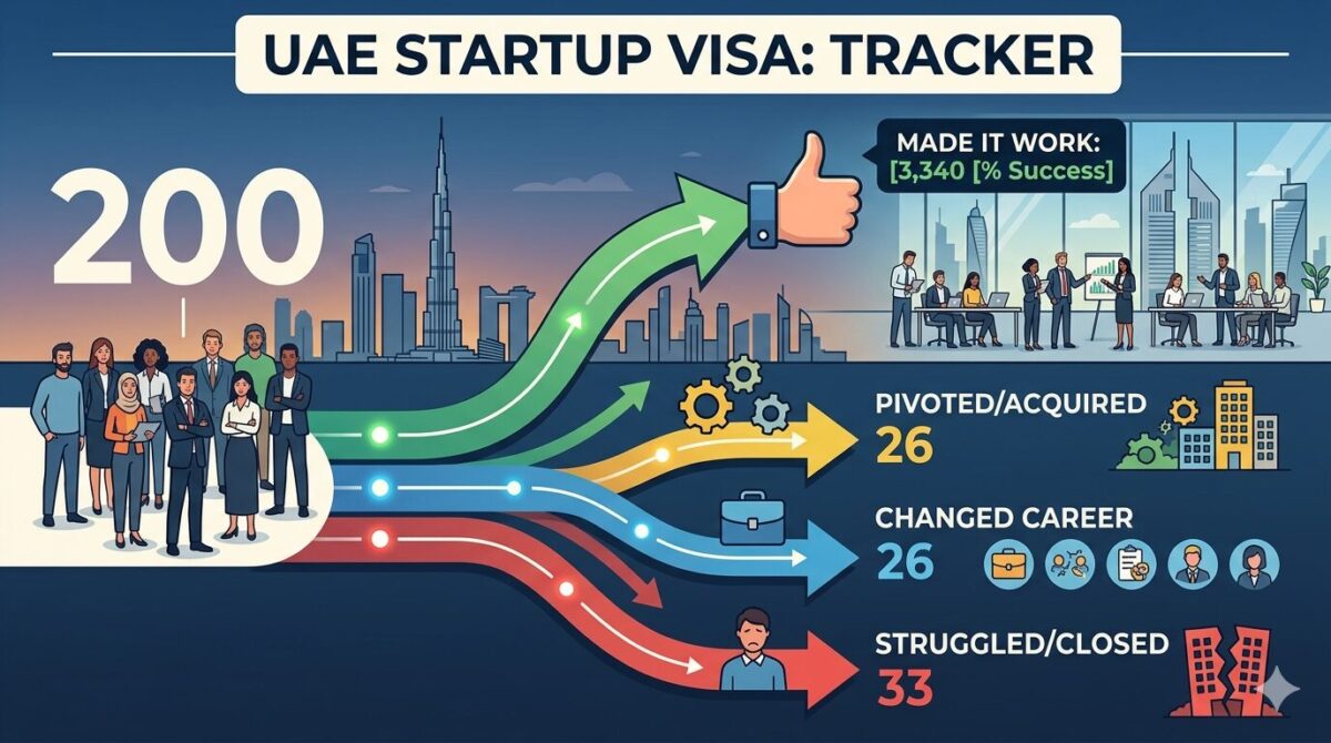 The UAE Startup Visa: We Tracked 200 Founders. Here's How Many Actually Made It Work