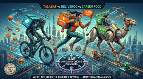 Talabat vs Deliveroo vs Careem Food: The Honest UAE Food Delivery Comparison 2026