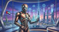 The UAE has merged its AI, data and digital government bodies into a single federal authority. Image: illustration.