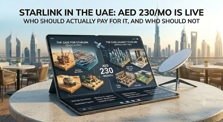 Starlink Is Now Live in the UAE at AED 230 a Month