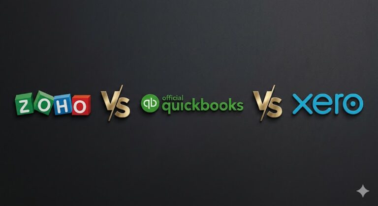 Zoho Books vs QuickBooks vs Xero UAE 2026