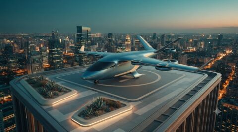 Dubai air taxi vertiport 2026 how it works