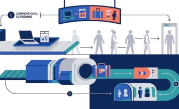 Dubai airport security scanners 2026