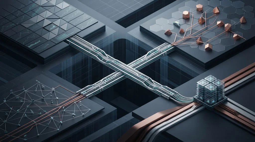 Editorial illustration for The UAE's AI Story Moved Into the Plumbing This Week